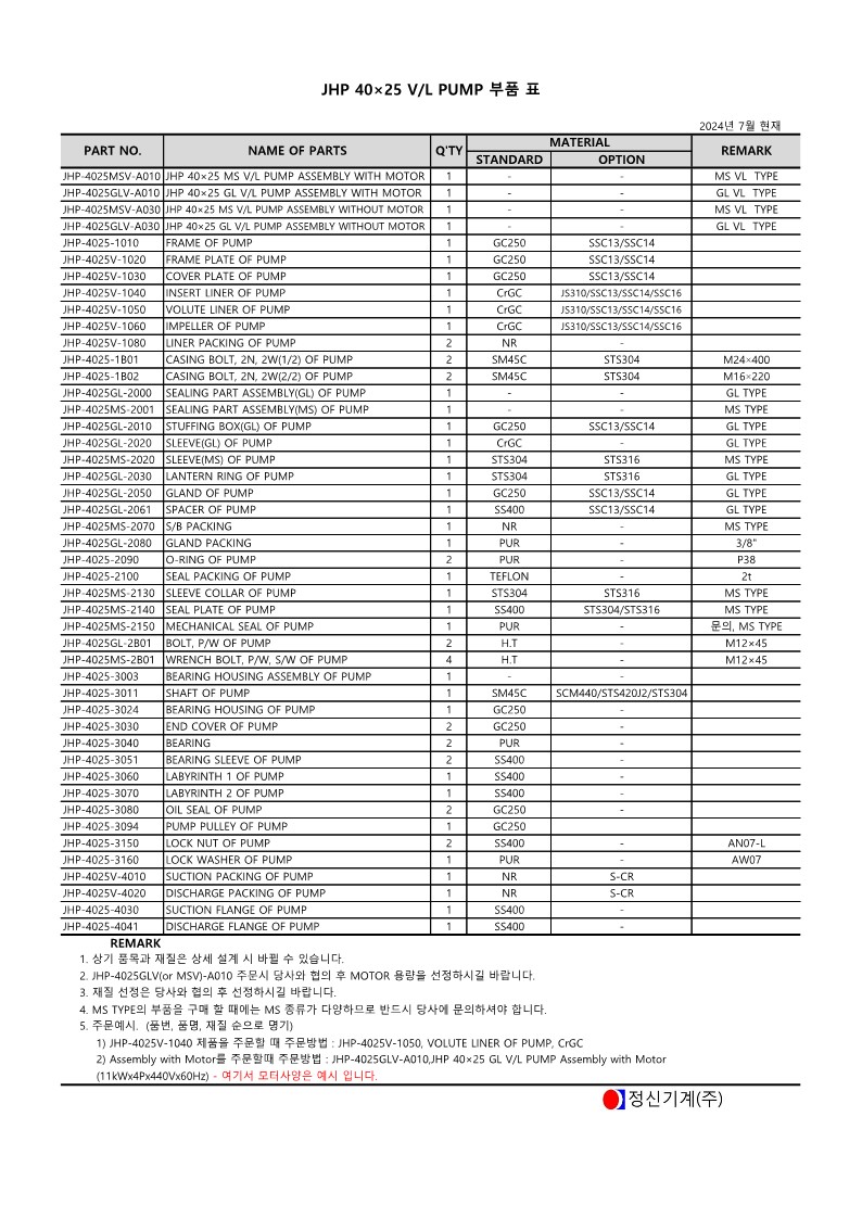 JHP 40x25 V/L